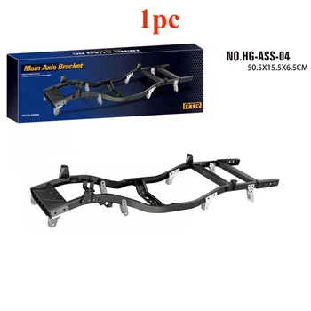 

1PC HG Girder Axle for RC Model Cars Spare Parts P407 Climbing Car 1/10 4WD Racing Pickup Big Feet Truck Accessories