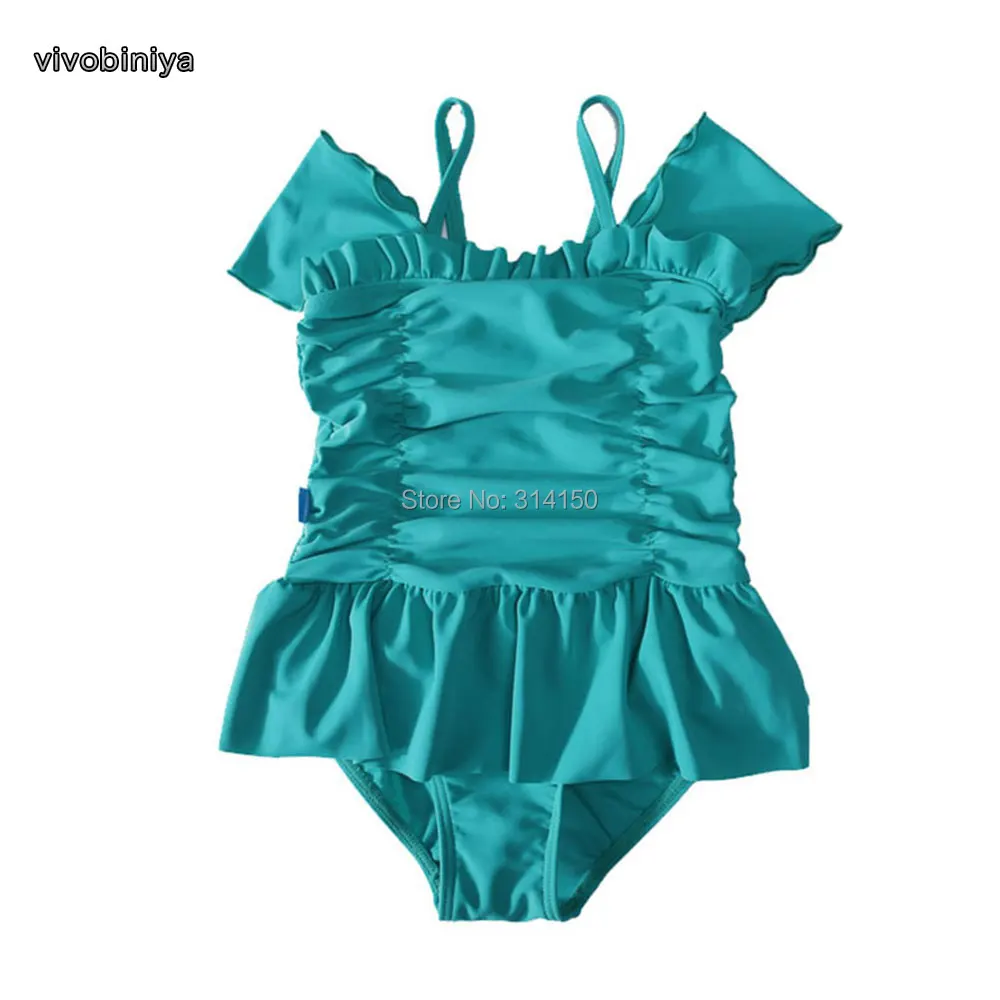 VIVOBINIYA Free shipping baby girl swimsuit Children swimwear kids