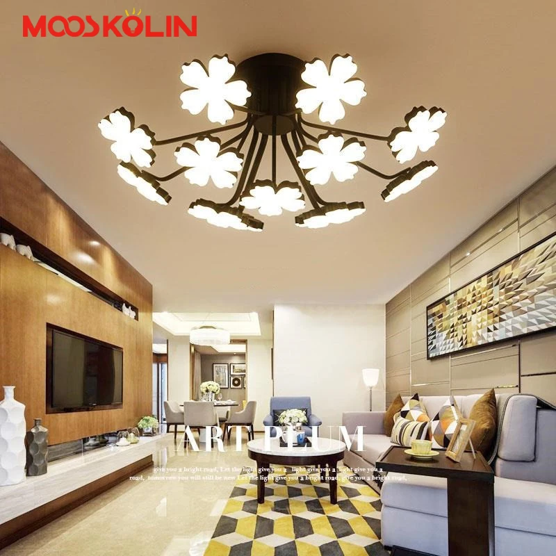 2018 NEW Modern LED Chandelier For Living room Bedroom Lustres LED Ceiling Chandelier Lighting Lamp Fixtures Luminaire AC85-265V 2018 led modern chandelier for study living room bedroom chandelier lighting ac85 265v acrylic luminaria lampadario led lustres