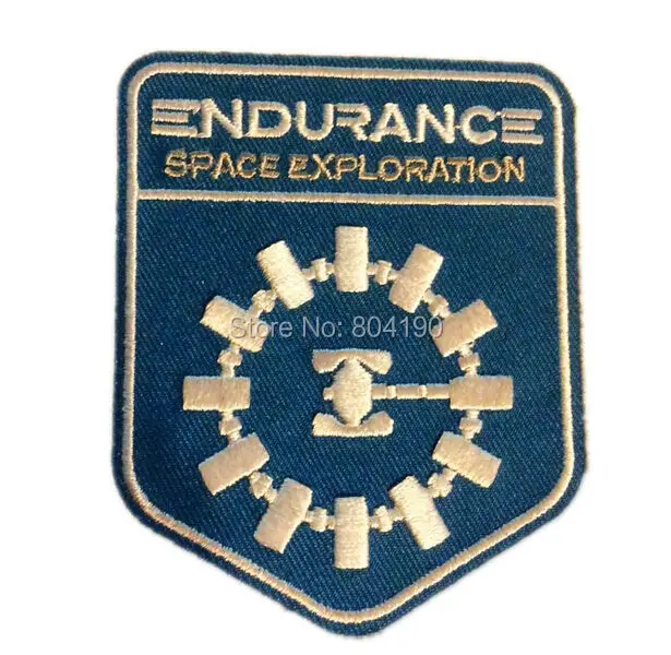 

Interstellar Endurance Space Exploration mission christopher nolan Movie TV Costume Embroidered Emblem applique iron on patch