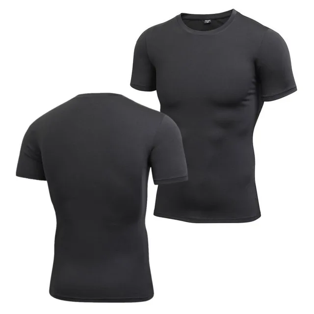 Download Man Summer Compression T Shirts Elastic Quick Drying ...