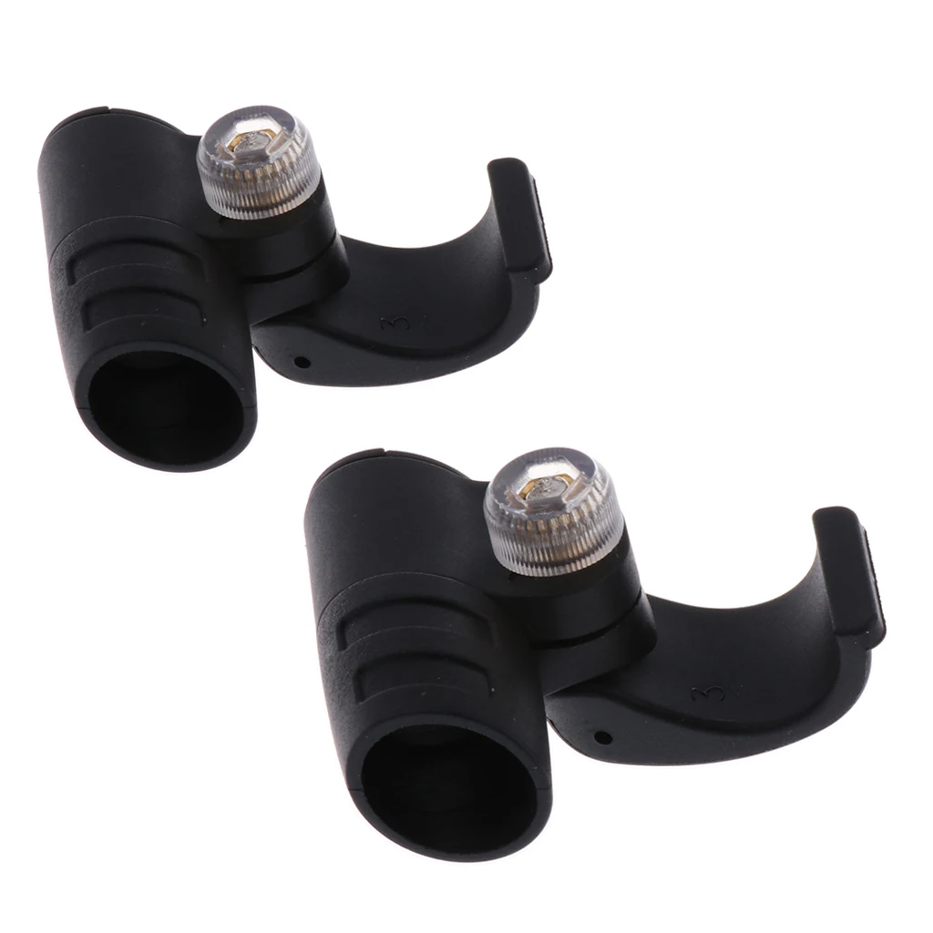 2pcs Walking Stick Quick Locking Tools Outdoor Hiking Mountaineering Snowshoeing Alpenstick External Lock Replacement