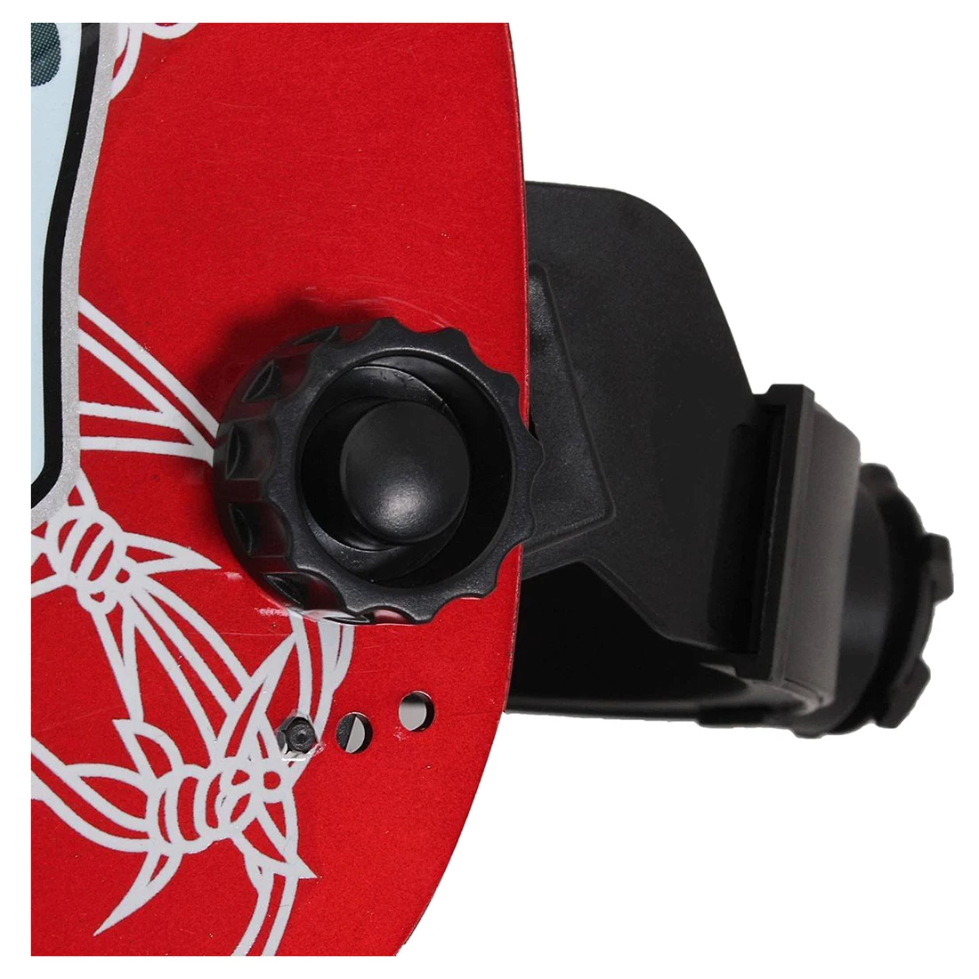 Сварочная маска шлем Солнечная Автоматическая Сварка(использовать солнечную энергию для пополнения) красный череп и паутины защитный аксессуар