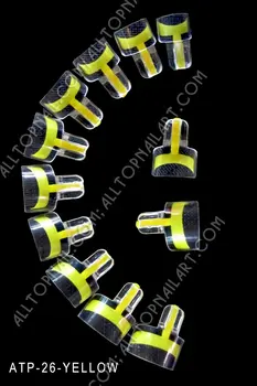 

French Wrap Plus Thin French Style Yellow Tips 128ct 16 Sizes FedEx&DHL free shiping