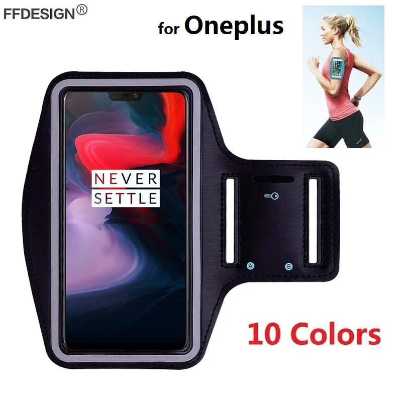 الذراع الفرقة تشغيل سوار رياضي جراب هاتف لأحد زائد Oneplus 7 6 T 6 Oneplus 5 T 5 Oneplus 3 T 3 2 1 الهاتف حقيبة حالة على اليد