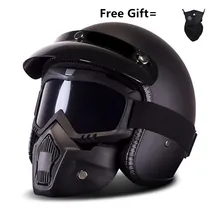 Motorcycle Motorbike Rider retro open face helmet Casco Casque Moto Harley Retro vintage Helmets dot S M L XL matte black Motorcycle Motorbike Rider retro open face helmet Casco Casque Moto Harley Retro vintage Helmets dot S M L XL matte black