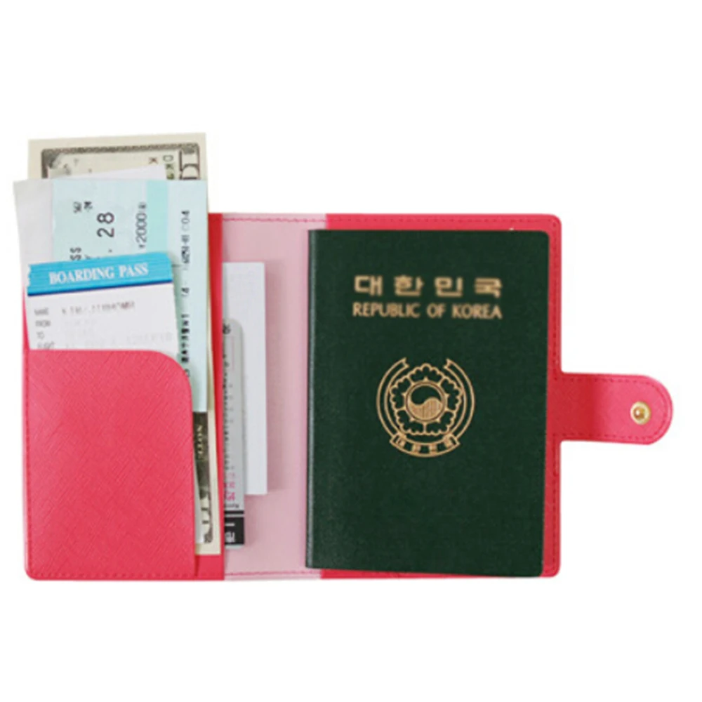 Дизайн Обложка для паспорта чехол для карты билета милый бант Pu кожаный дорожный кошелек подарки 9R3A