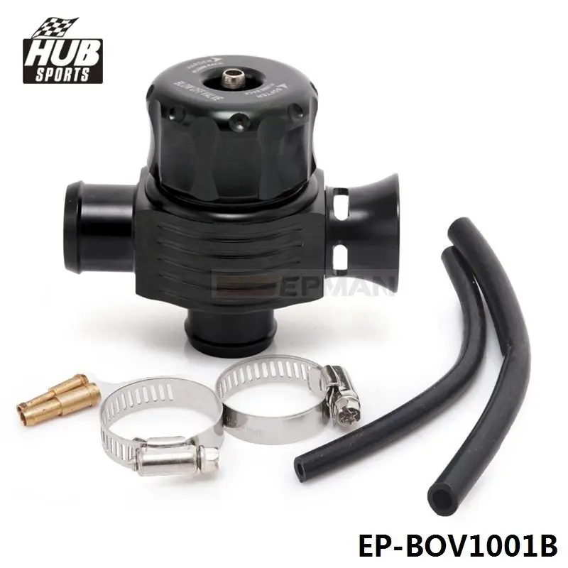 25MM DUAL PORT UNIVERSAL TURBO BOV DIVERTER RECIRCULATING DUMP BLOW OFF VALVE HU-BOV1001B | Автомобили и мотоциклы