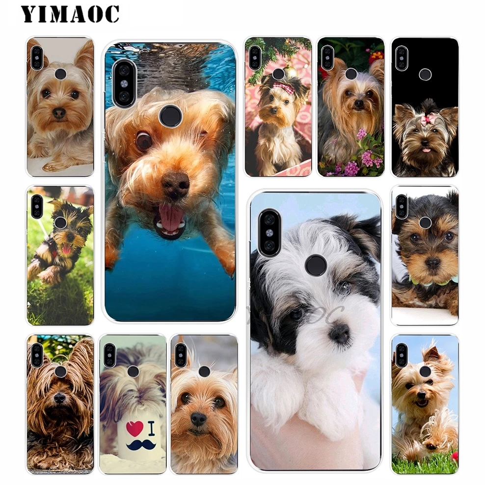 YIMAOC Yorkshire Terrier Soft Silicone Case for Xiaomi Mi 9 8 SE 6 6X 5X Mix 2S A2 Lite MiA1 POCOPHONE F1 MAX 3 |