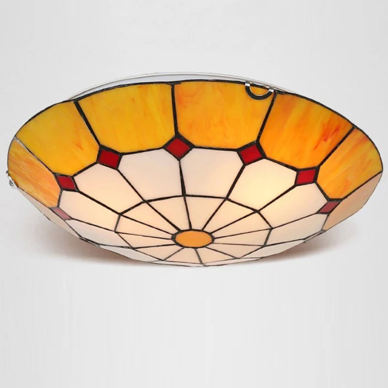 

Bohemia Style Glass Ceiling Led Deckenleuchten Mediterranean Ceiling Lights For Bedroom Home Balcony Lamparas de techo Modern