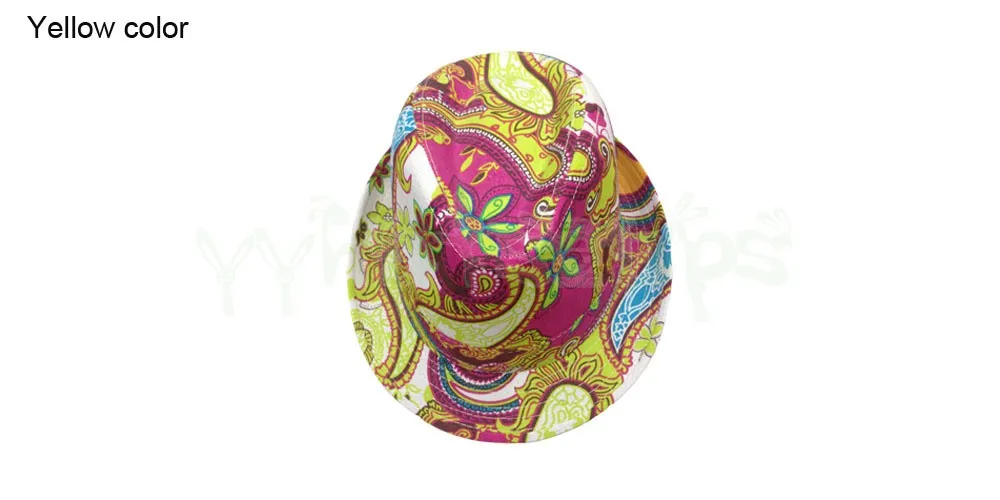 yellow fedora for women