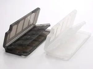 

Clear & Gray Game/Memory Card protection hard case for sony PS Playstation Vita