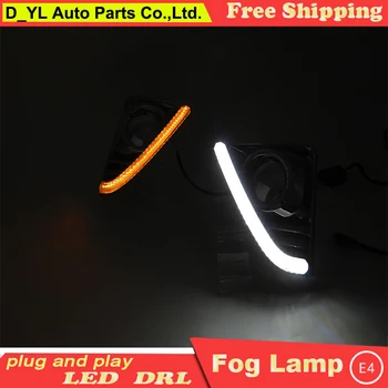 

Car Styling Daytime Running Lights for Toyota Yaris LED DRL 2013-2014 Yaris LED Fog Light Front Lamp Automobile Accessories