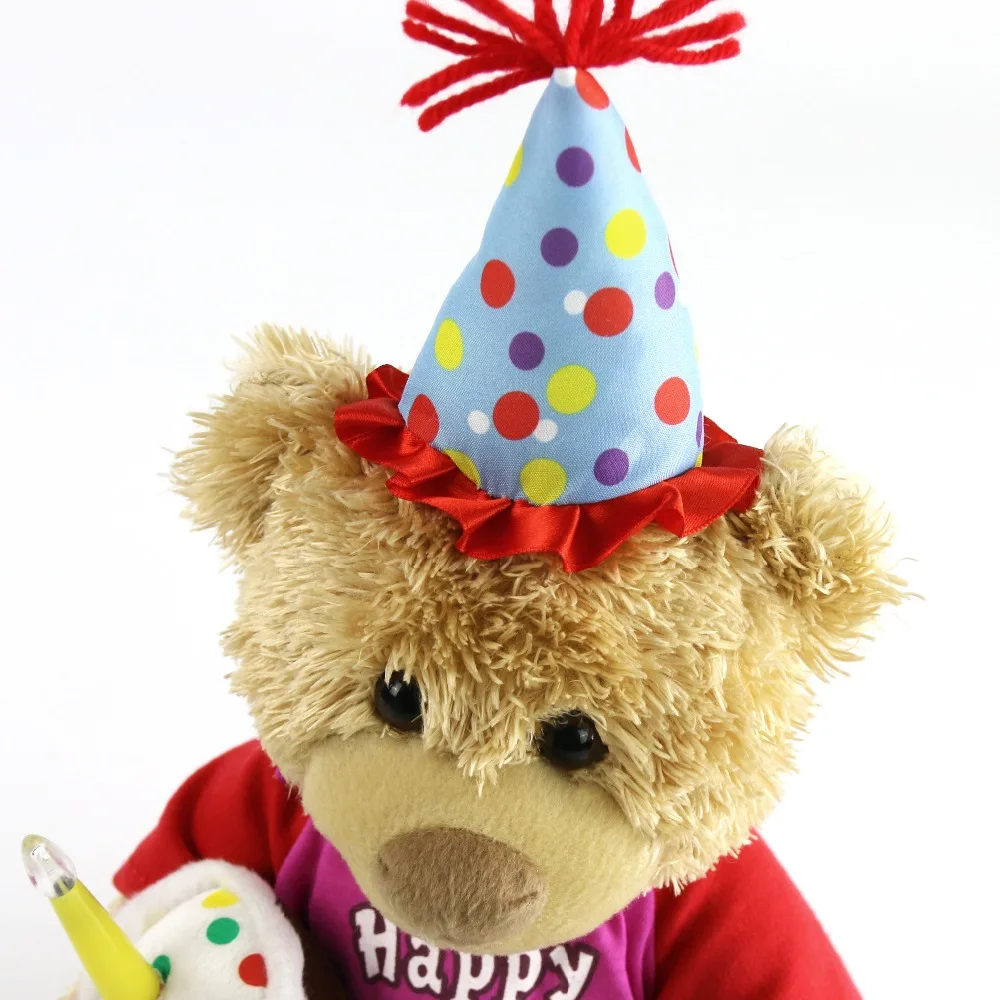 happy birthday singing stuffed animals
