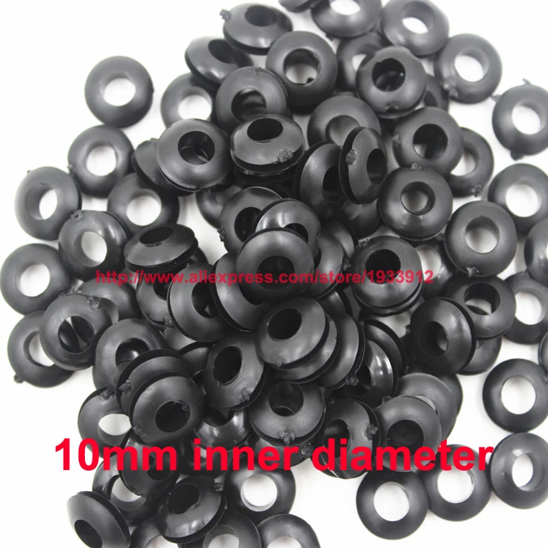 Buy 10mm inner diameter rubber wiring hole plug cable