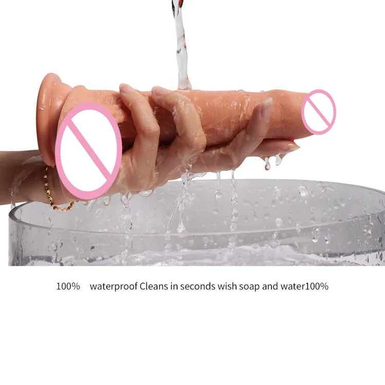 Super soft dildo realistic thick dildo suction cup dildo large dick male artificial penis female Masturbation dildos for women