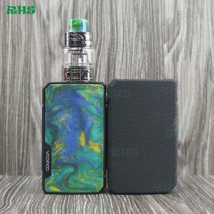 

2019 Hot!!!RHS Silicone Case Cover Sleeve for Voopoo drag 2 177W 13 colors for choice Kit free shipping