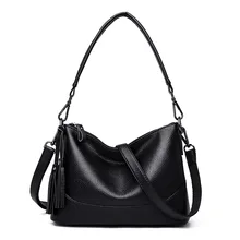 Женская сумка-мессенджер, роскошная женская кожаная мягкая сумка, женская дизайнерская сумка через плечо, сумка-тоут, Bolsa Feminina C1090