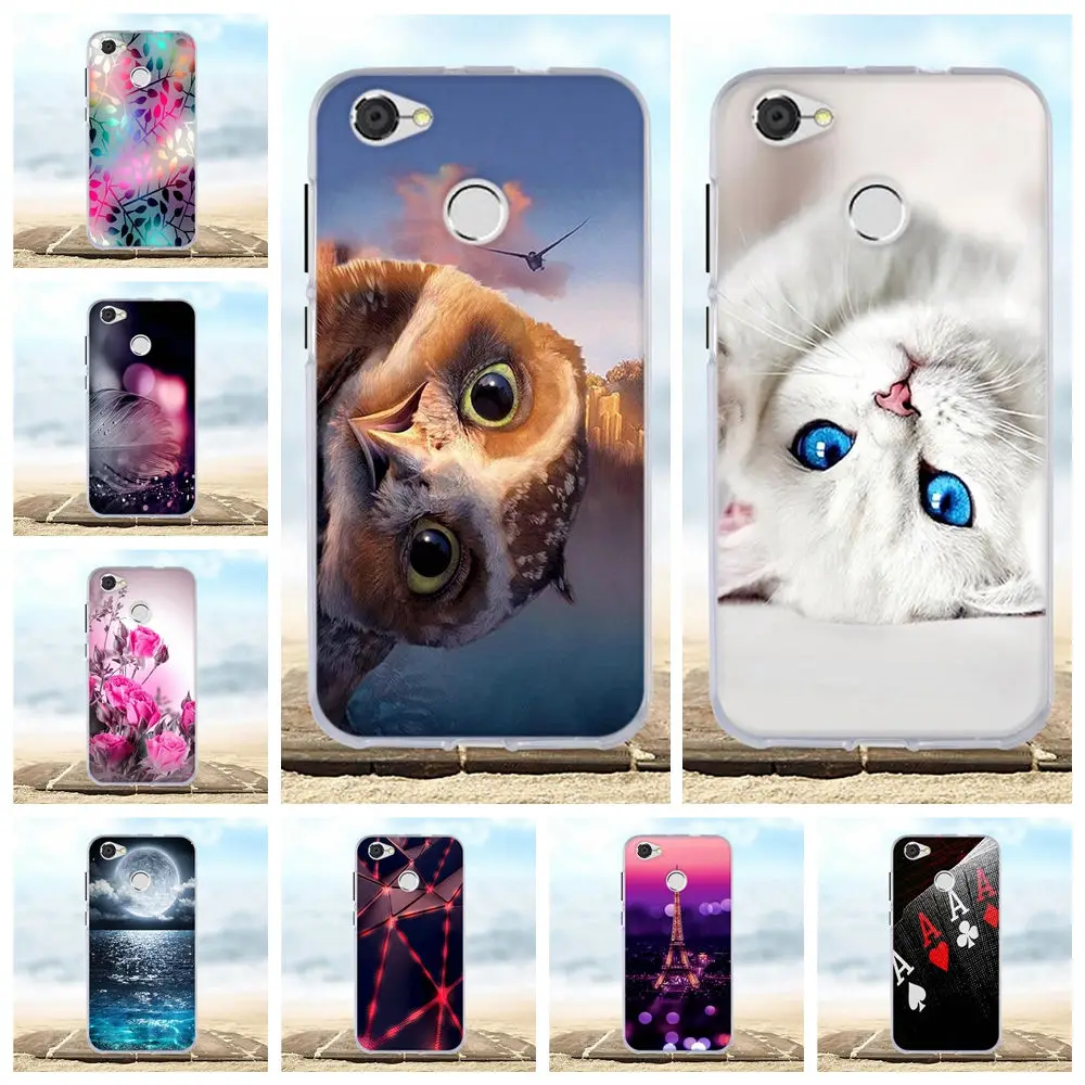 

For ZTE Blade A6 / A6 Lite Case Cover 3D Pattern Cute Cat Capa Soft Silicone TPU Cover For ZTE Blade A6 / A6 Lite Phone Cases