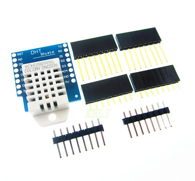 10pcs/lot DHT Pro Shield for WeMos D1 mini DHT22 Single-bus digital temperature and humidity sensor module | Компьютеры и офис