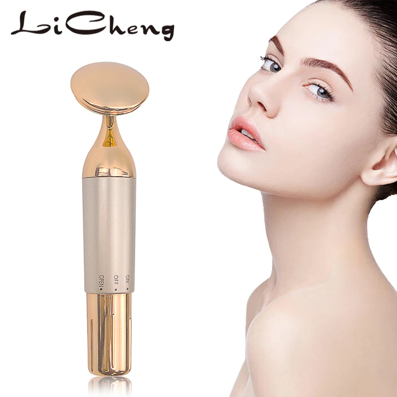 

LiCheng Handheld Essence Import Instrument Removal Fine Lines Portable Ion Electronic Vibration Facial Tool Multifunctional