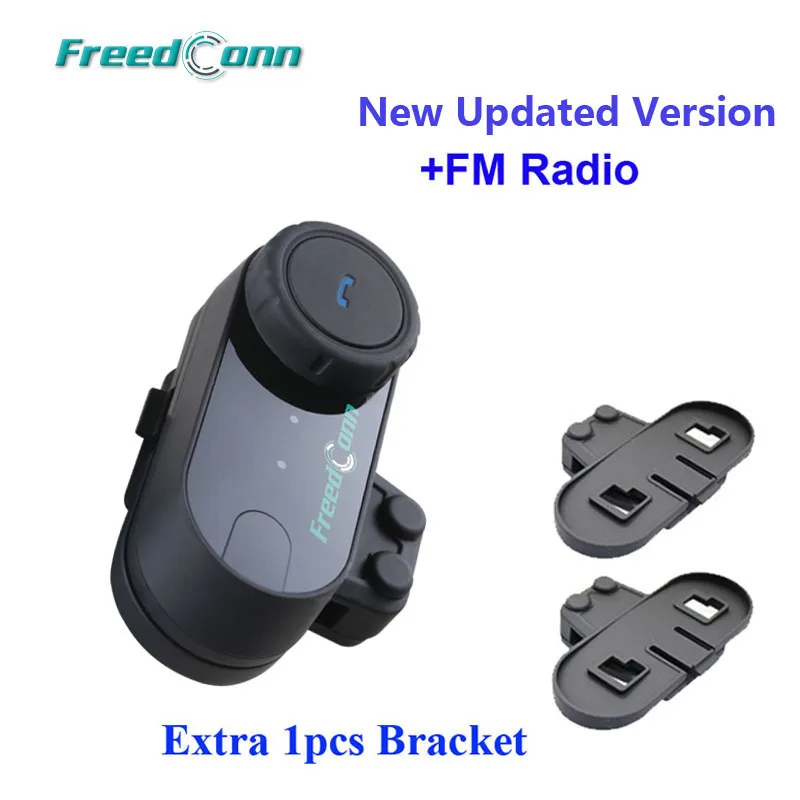 Гарнитура для шлема FreedConn T COM VB 800M Bluetooth переговорное устройство мотоцикла с FM