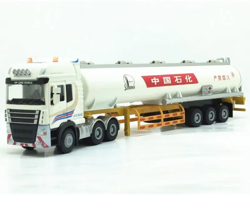 Высокая моделирования Sinopec нефтяной инженерии модель грузовика, 1:50 сплава модель игрушки, металлические литья, игрушечные транспортные средства