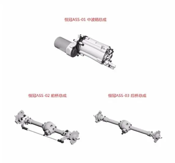 HG P407 HG-P407 1/10 RC Car spare parts ASS-01 Medium wave box / ASS-02 front axle ASS-03 rear | Игрушки и хобби