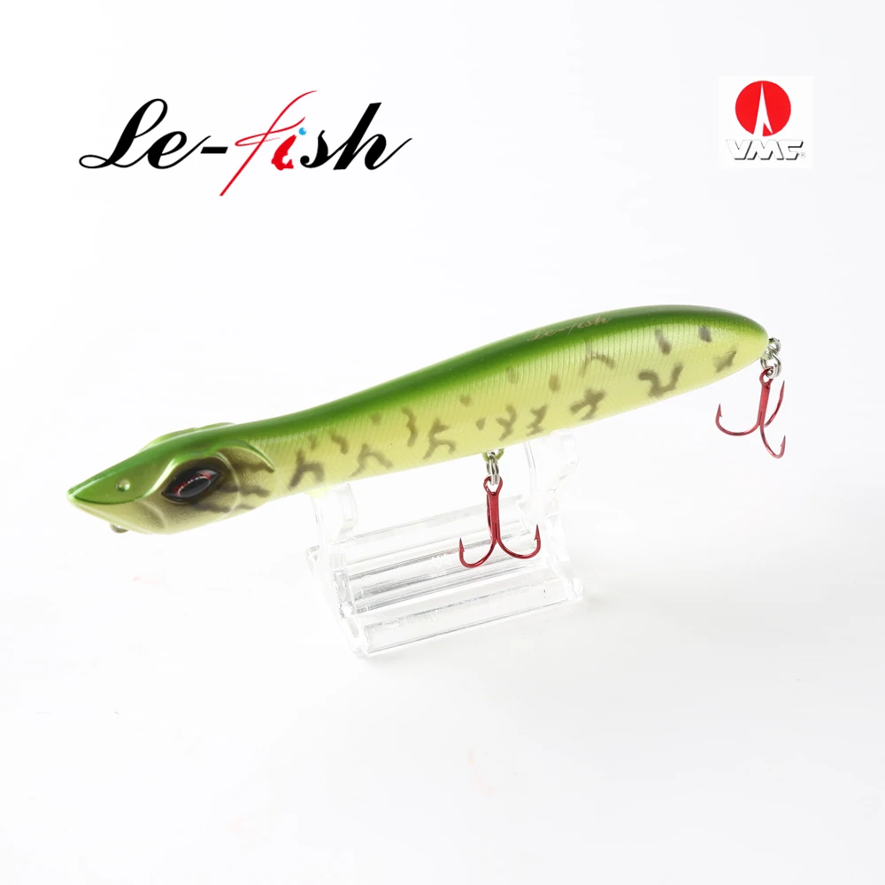 لو-الأسماك الأفعى رئيس 140 مللي متر/25g الصيد إغراء العائمة Crankbait البحر باس بايك إغراء قلم رصاص الطعم توبواتر بوبر مع VMC السنانير لو-الأسماك الأفعى رئيس 140 مللي متر/25g الصيد إغراء العائمة Crankbait البحر باس بايك إغراء قلم رصاص الطعم توبواتر بوبر مع VMC السنانير