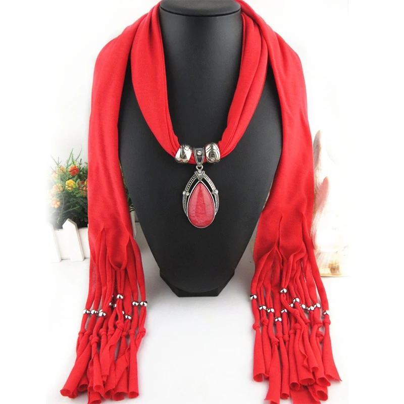 Женская шаль из полиэстера с подвеской в виде капли воды|fashion scarf|scarf fashionfashion shawls |