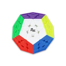 YongJun YJ MGC MEGAMINX Магнитный магический куб без наклеек, скоростные Кубики-головоломки, игрушки для детей, цветные профессиональные