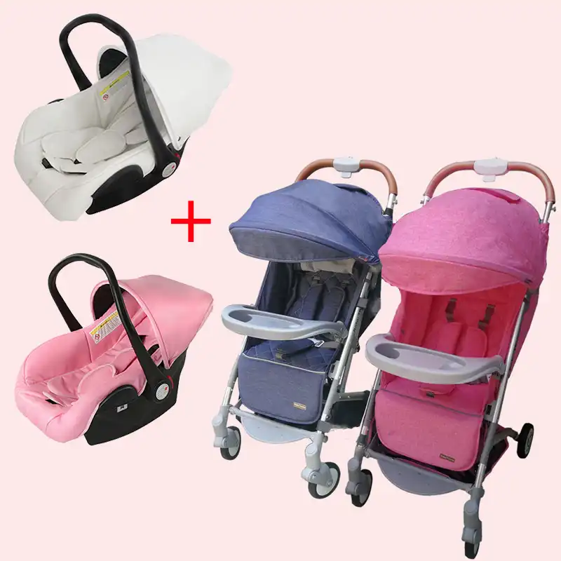 twin strollers with two car seats