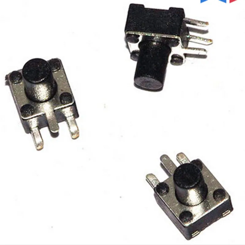 

4.5 * 4.5 * 6 mm edge three feet touch the switch Micro switch button switch pin/side of the foot