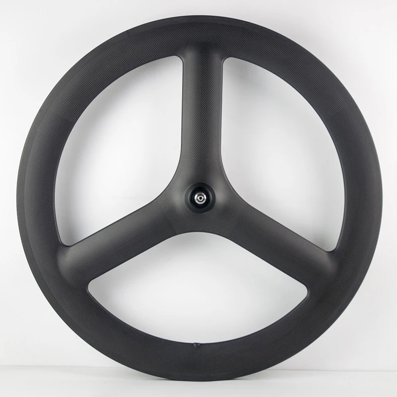Flash Deal Wholesale 3 spoke wheel T700 Full Carbon Fibre Road Bike Fixed Gear Bike Tri SpokeCarbon Wheelset Track Bike 1 Flash Deal Wholesale 3 spoke wheel T700 Full Carbon Fibre Road Bike Fixed Gear Bike Tri SpokeCarbon Wheelset Track Bike 1