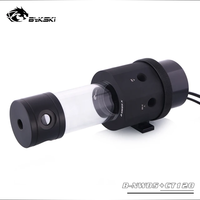 $US $86.48  Bykski 18W D5 Combo Pump + Reservoir Maximum 5000RPM / Flow Lift 3.8 Meter / 1100L/H Water Cylinder