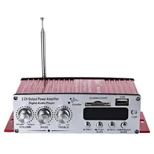 Kinter ма-120 12 В HiFi аудио усилитель Поддержка FM SD USB вход 2×20 Вт стерео цепи дизайн поддерживает fm sd карты воспроизведения музыки