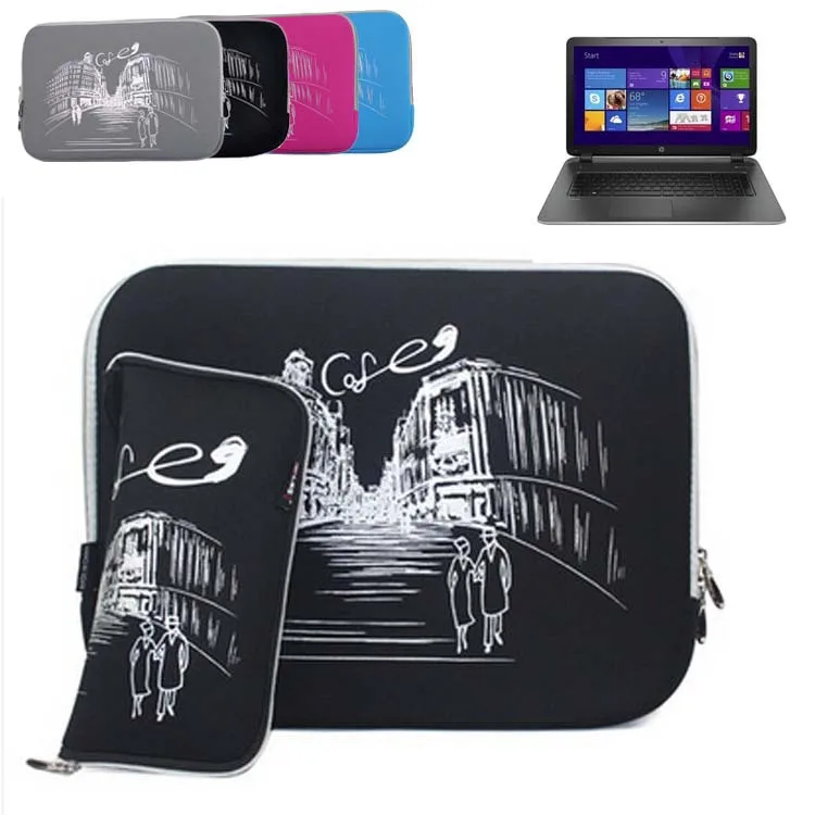 

Slim Neoprene Protective Skin Laptop Notebook Sleeve Case Bag Cover for HP Pavilion 17 17.3-Inch Laptop Series