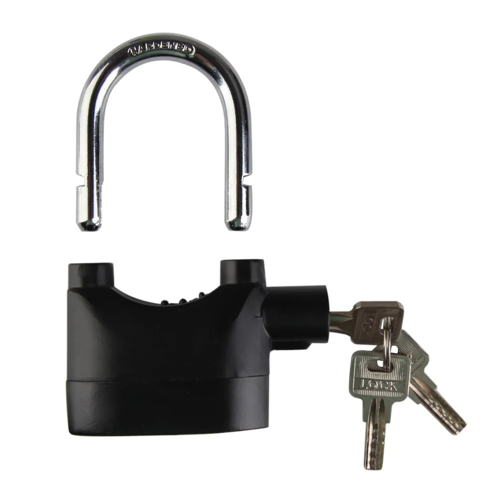 

High Quality Home Hardware Locks Accessories Bike MTB Motorcycle Motion Sensor Security Alarm Lock Padlock 110 DB alarm