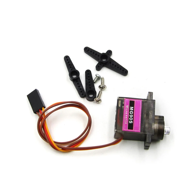 Hot MG90S Metal Gear High Speed Micro Servo For RC Plane Helicopter Boat Car  (5)