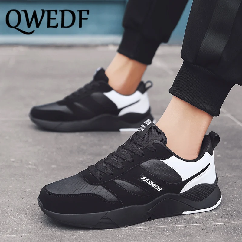 

QWEDF Summer Men Vulcanized Shoes Newest Trend Male Casual Shoes Air Mesh Breathable Footwear Comfort Fashion Sneakers GA-72