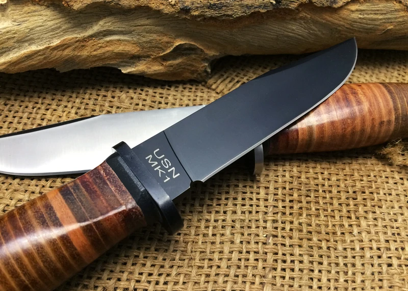 KA-BAR OLEAN NY USN MK1 Тактический фиксированный нож 7CR17Mov Лезвие Открытый Прямые ножи спасательные охотничьи ножи кемпинг мульти инструменты