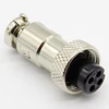 1pcs GX12 4 Pin Male & Female 12mm Wire Panel Connector Aviation Plug L90 GX12 Circular Connector Socket Plug Free Shipping ► Photo 3/5