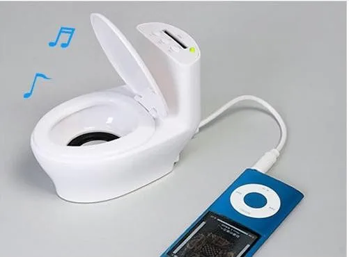 toilet speakers