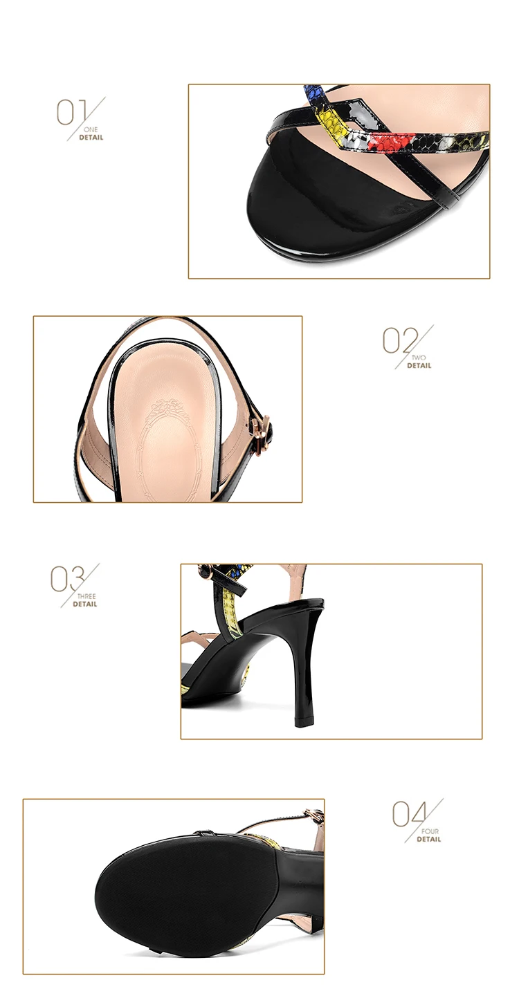 Летние женские босоножки Обувь дамские сандалии 2019 г. Новинка с открытым носком на высоком каблуке обувь тонкий ремень сандалии для