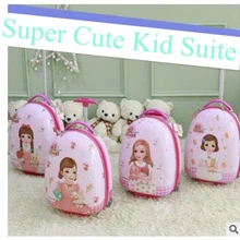 Чемодан на колесиках для девочек яйцо стильный детский Багаж чемодан для путешествий, чемодан для Детская сумка на колесах Чемодан чемодан с колесами Сумки на колесиках