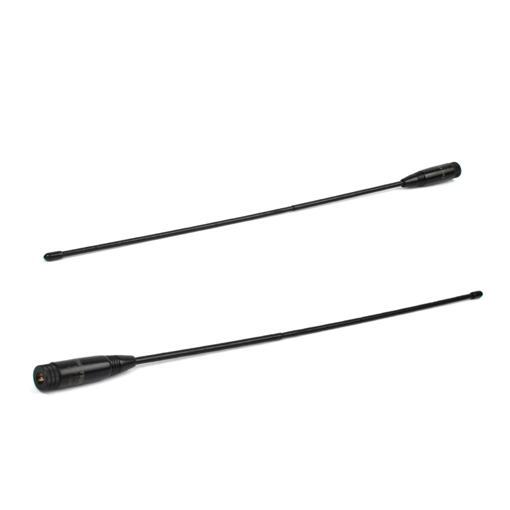 HYS Двухканальные рации Dual Band SMA Мужской многоцветный Телевизионные Антенны VHF и UHF