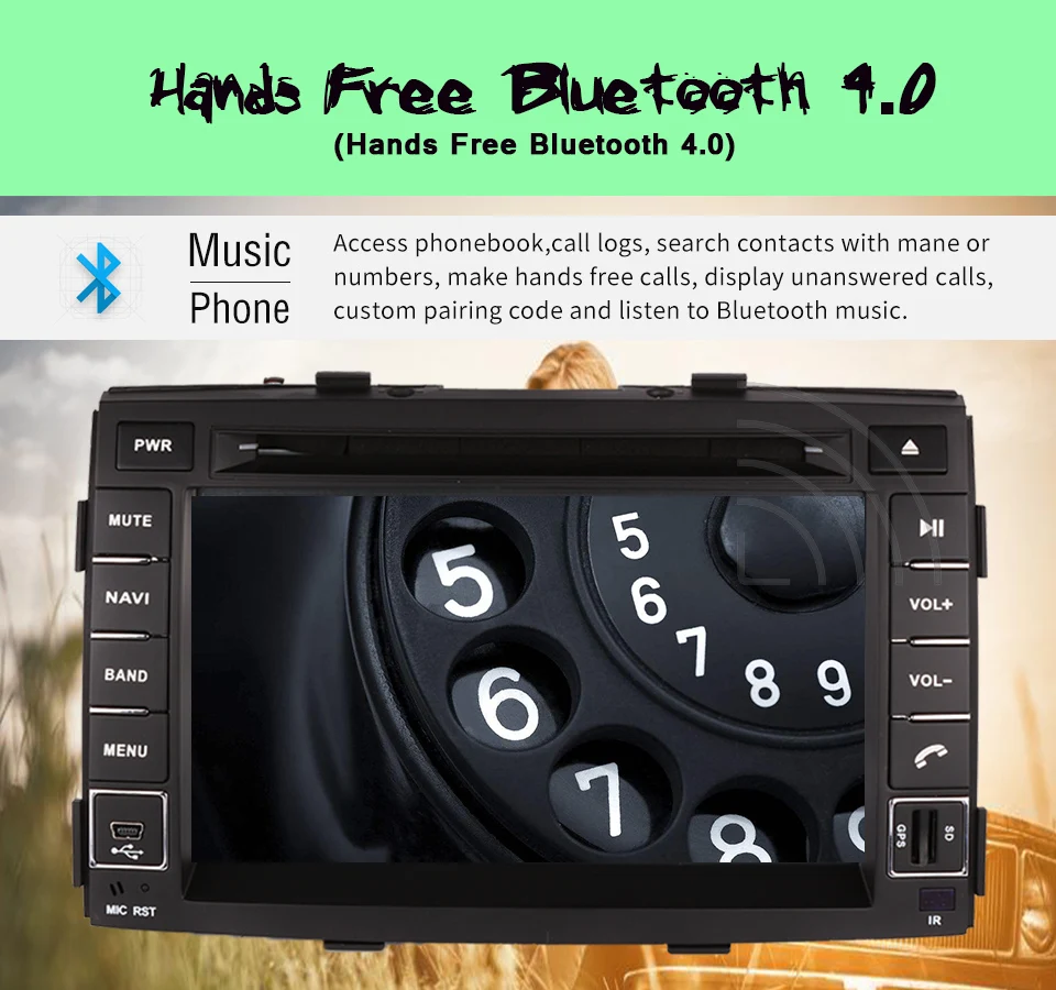 Best 1024*600 Android 9.0 Octa core for kia Sorento 2009 2010 2011 2012 car dvd player gps navigation headunit car radio video player 5