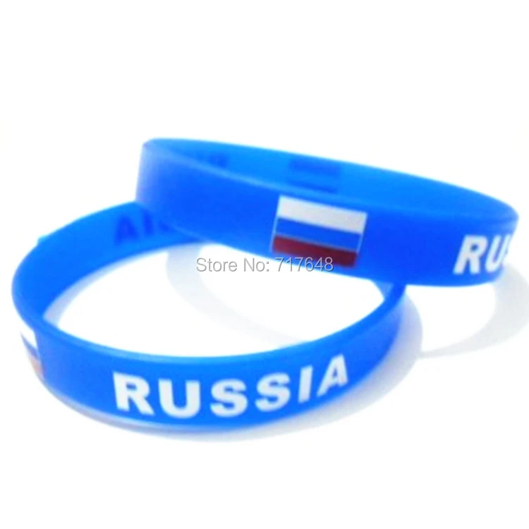 100 шт. Россия силиконовые браслеты резиновые манжеты браслет бесплатная доставка