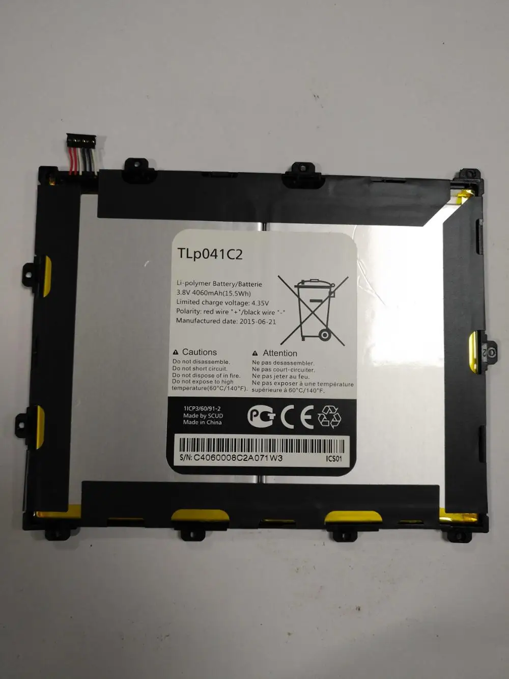 

for ALCATEL TLP041C2 battery 100%Original for ALCATEL TLP041C2 battery