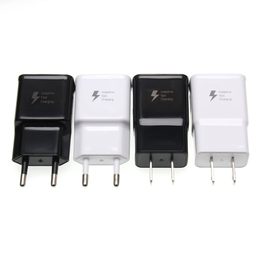

USB Charger EU/US Plug Fast Adapter Charging Travel Wall Chargers For Samsung Huawei Xiaomi USB Fast Charger 100pcs